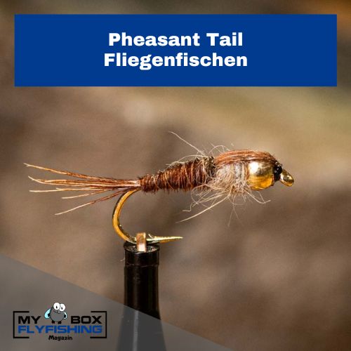 Pheasant Tail Fliege, Fliegenfischen 01 Pheasant Tail Fliege, Forelle Sommer